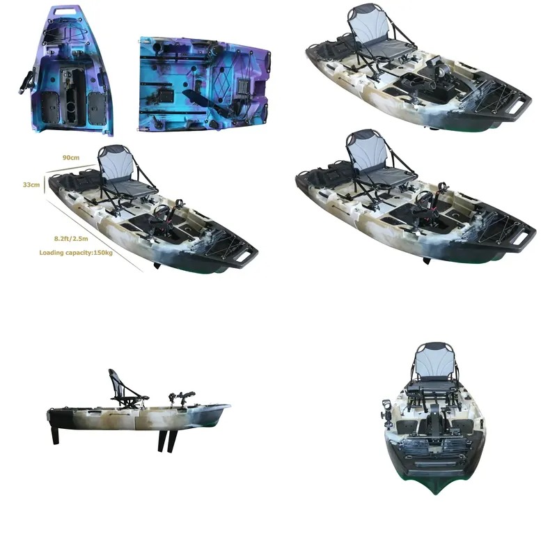 Fishing Boat Seat - Kajak modułowy 8ft z napędem na