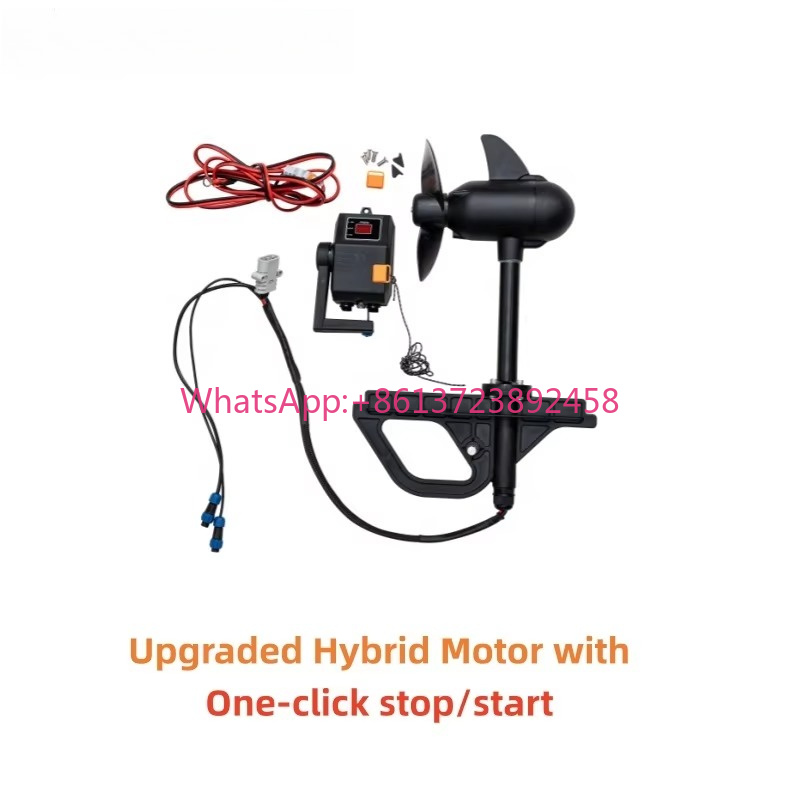 Fishing Boat Trolling Motor - Ulepszony bezszczotkowy hybrydowy silnik trollingowy 55Lbs