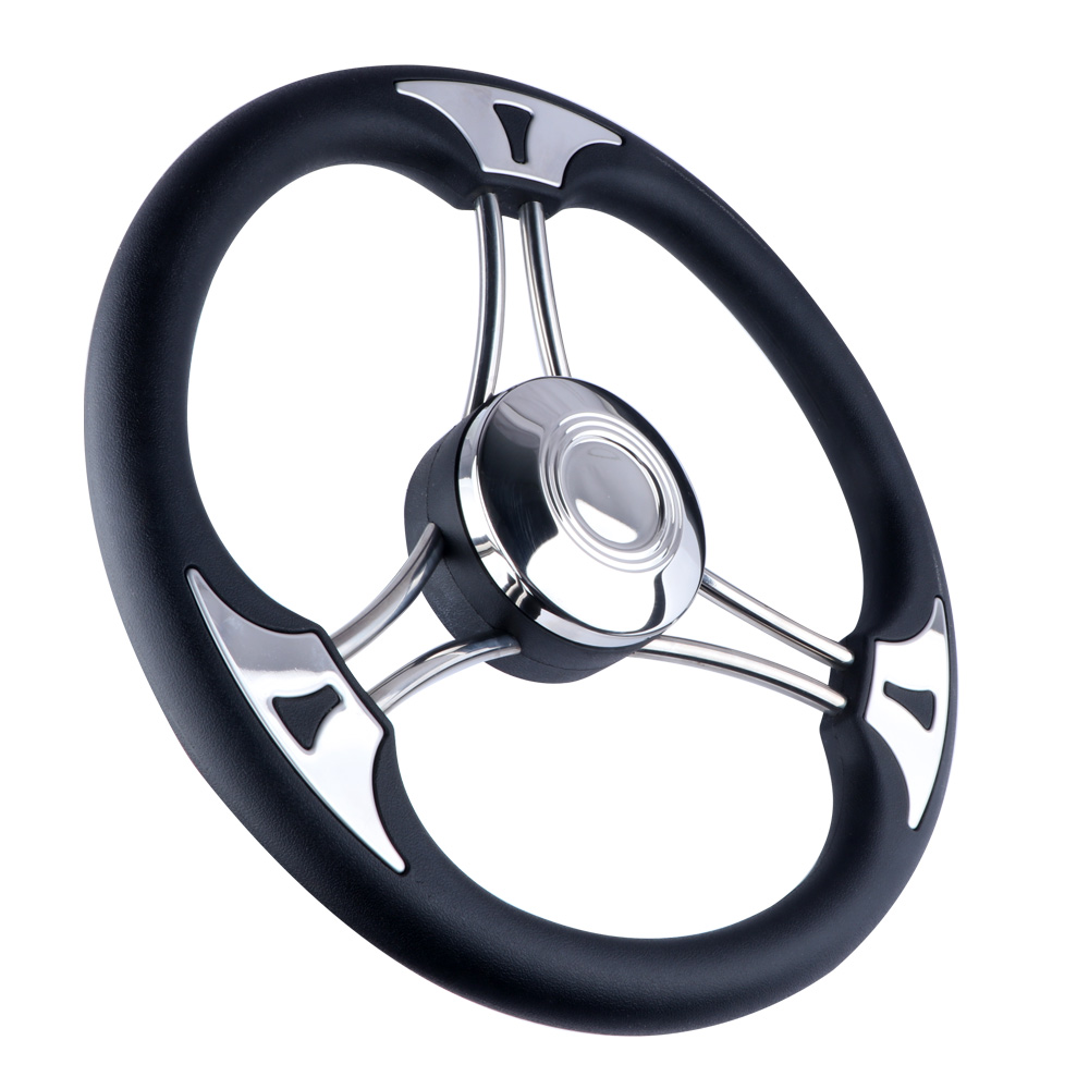 Fishing Boat Steering Wheel - ANDYMARINE 13,5-calowy kierownica ze stali nierdzewnej