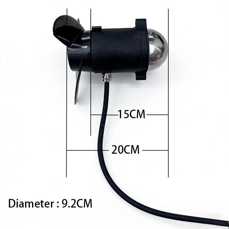 Silnik bezszczotkowy 800W 12V  – Fishing Boat Paddle recenzja i cena