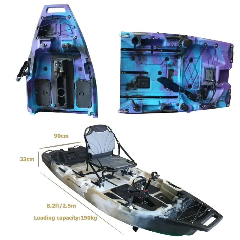 Kajak modułowy 8ft z napędem n – Fishing Boat Seat recenzja i cena