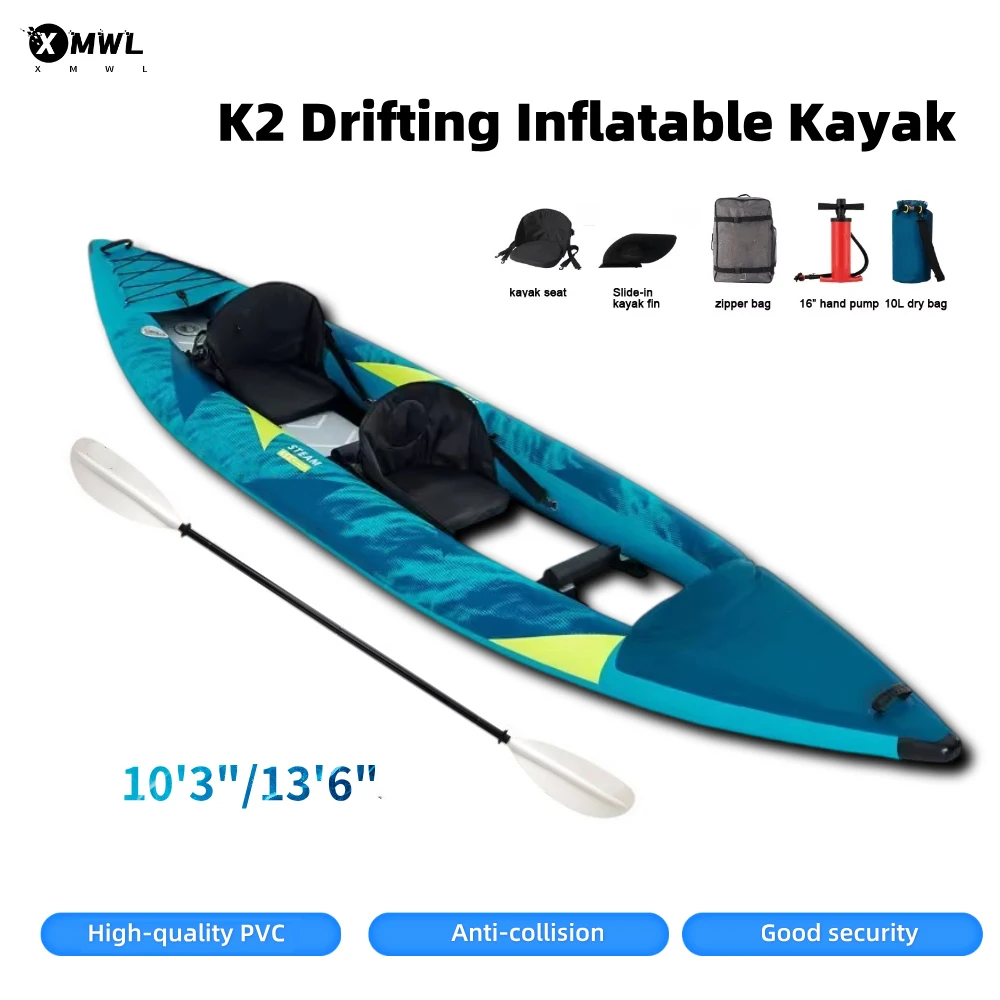 Kajak pontonowy, łódka dmuchan – Fishing Boat Seat recenzja i cena