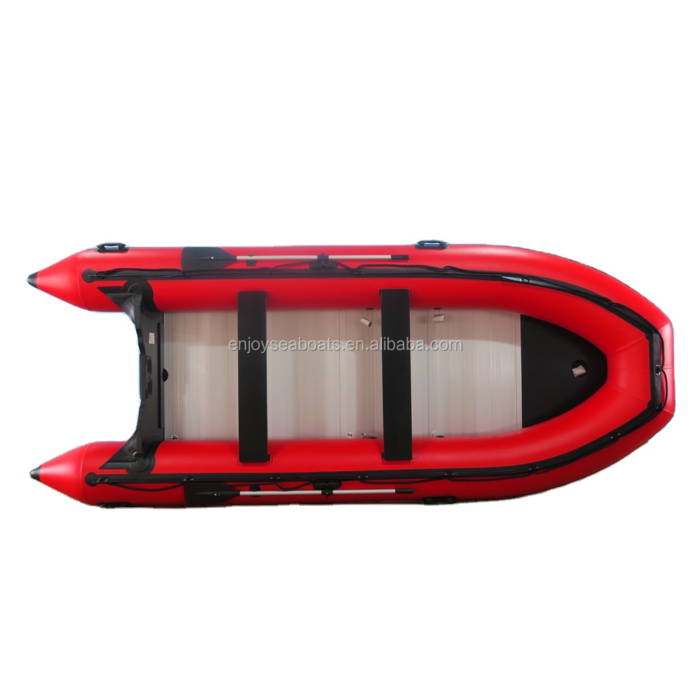 Czerwona pontonowa łódź wędkar – Fishing Boat Inflatable recenzja i cena