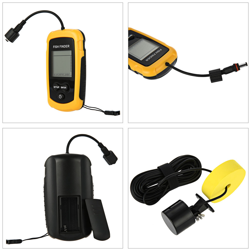 Alarm 100M Przenośny Sonar do  – Fishing Boat Depth Finder recenzja i cena
