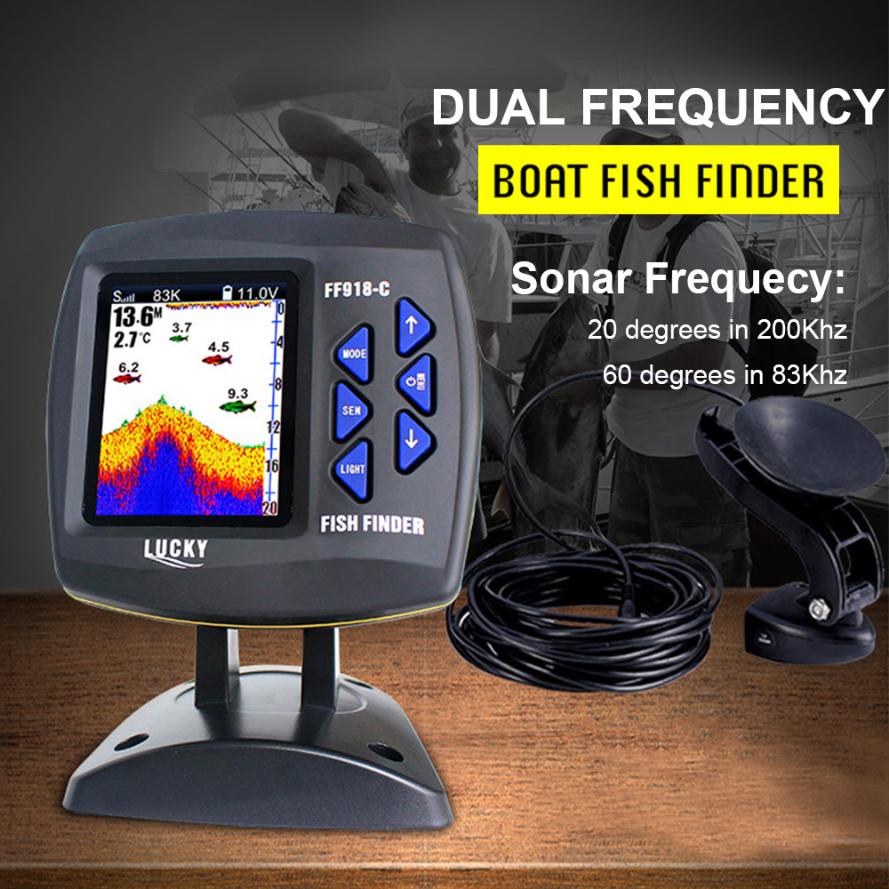 FF918-C100DS kolorowy ekran ec – Fishing Boat Depth Finder recenzja i cena