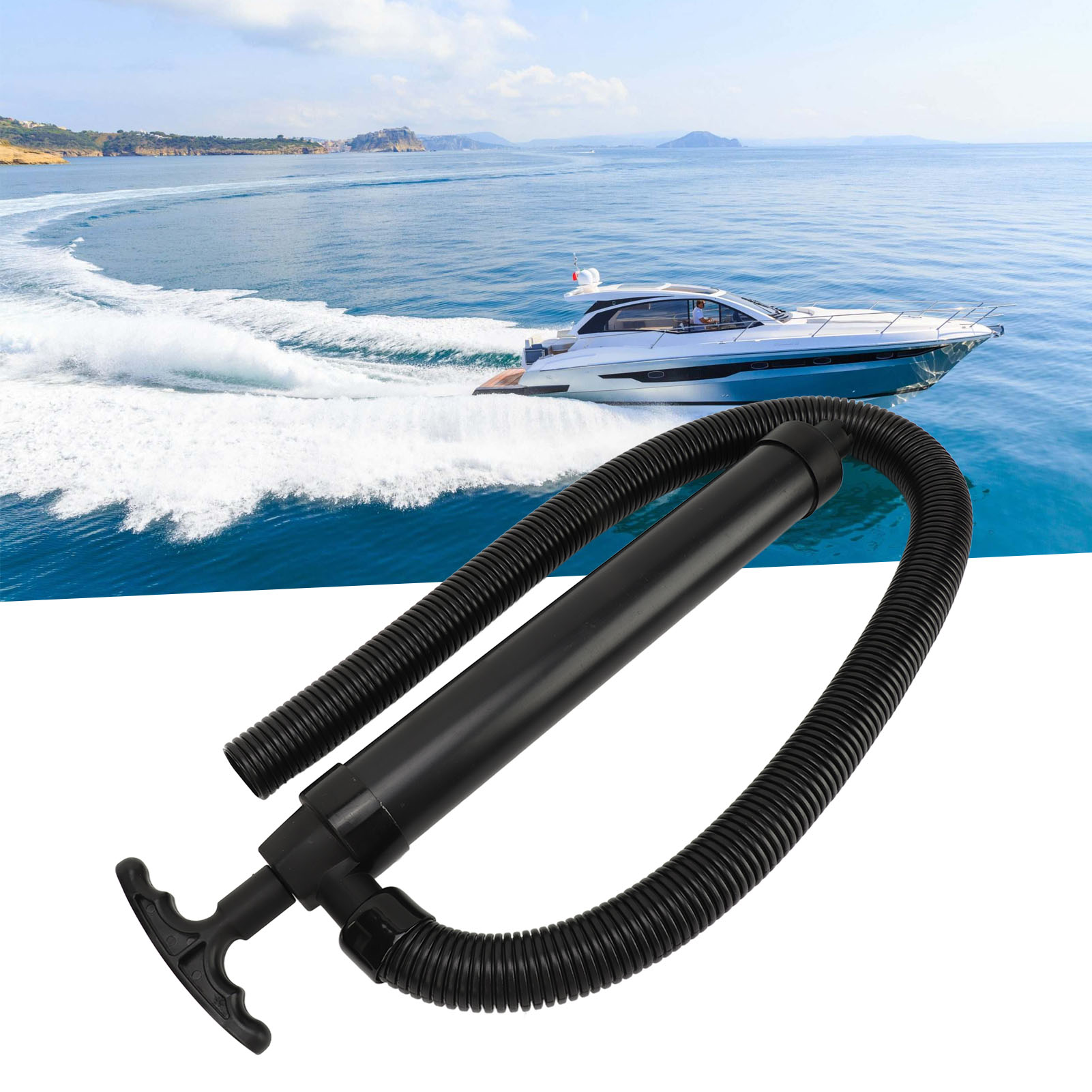 Ręczna pompa zęzowa Wąż Ręczna – Fishing Boat Bilge Pump recenzja i cena