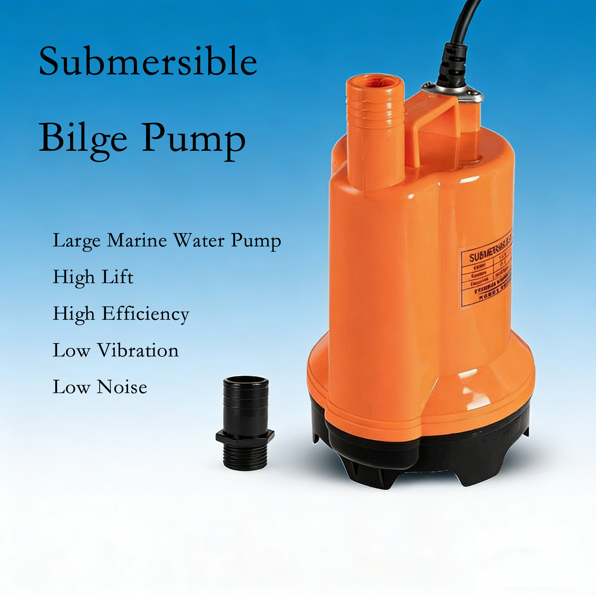Pompa wodna zanurzeniowa 12V D – Fishing Boat Bilge Pump recenzja i cena