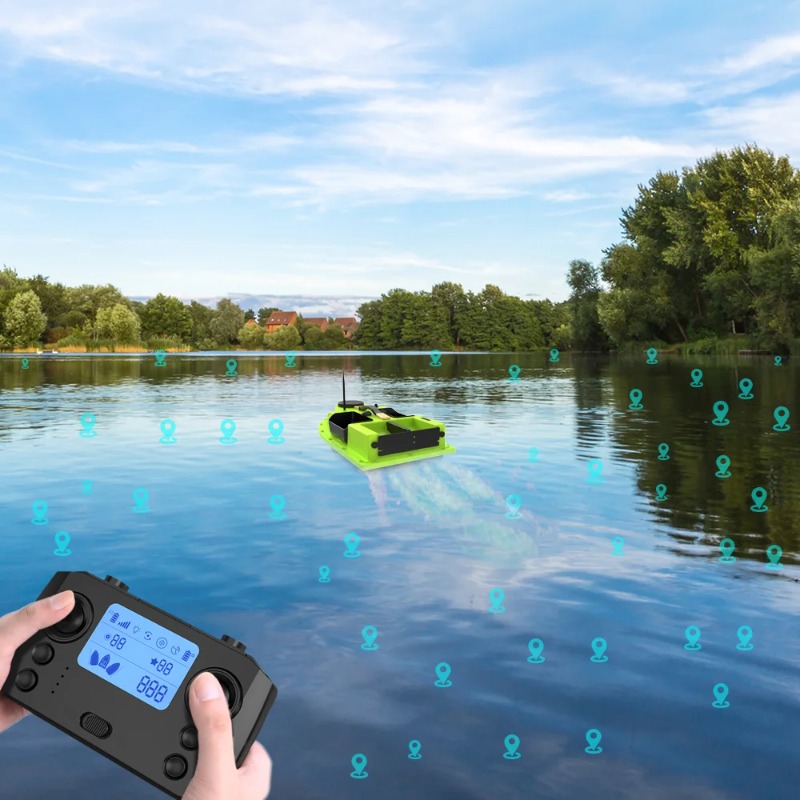 D19 GPS RC Łódka Zanętowa 600M – Fishing Boat Gps recenzja i cena