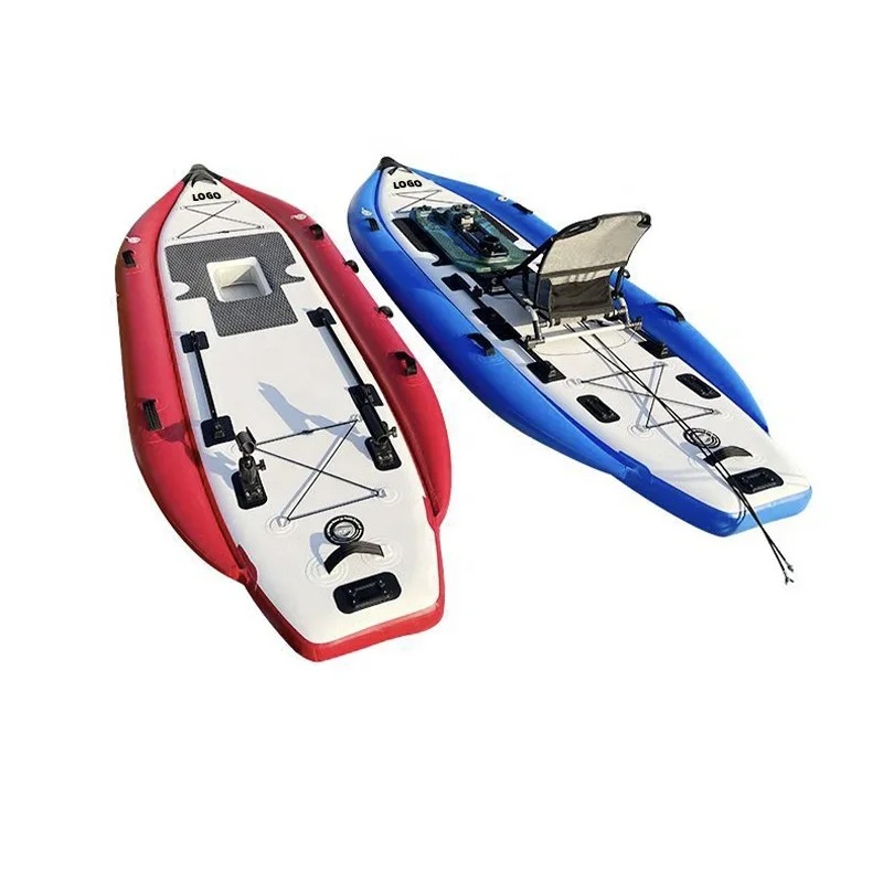Kajak pedałowy z siateczką na  – Fishing Boat Aluminum recenzja i cena